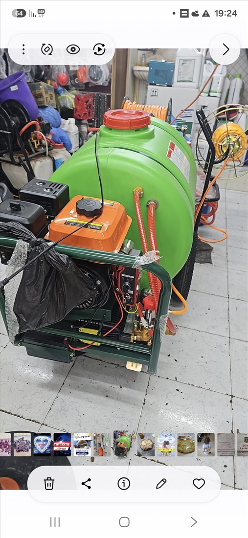 תמונה 1 ,מרסס מריצה  למכירה במאור לגינה  שונות
