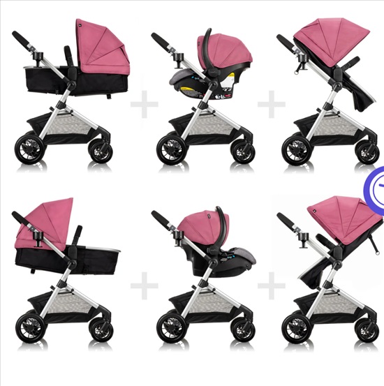 תמונה 2 ,עגלת Evenflo Pivot+סלקל מקורי למכירה בחולון לתינוק ולילד  עגלות ועגלות טיול