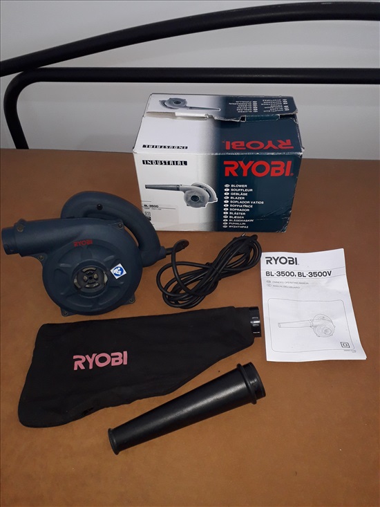 תמונה 12 ,מפוח/שואב חשמלי Ryobi BL-3500 למכירה בנתניה כלי עבודה  אחר
