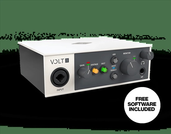 תמונה 1 ,Universal Audio VOLT 1 למכירה ברחובות מחשבים וציוד נלווה  כרטיס קול