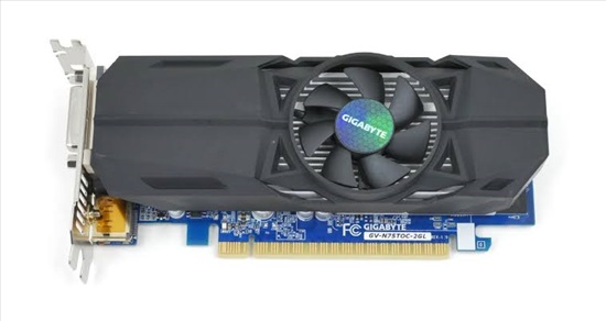 תמונה 2 ,Gigabyte GeForce GTX 750 Ti OC למכירה בכפר סבא מחשבים וציוד נלווה  כרטיס מסך