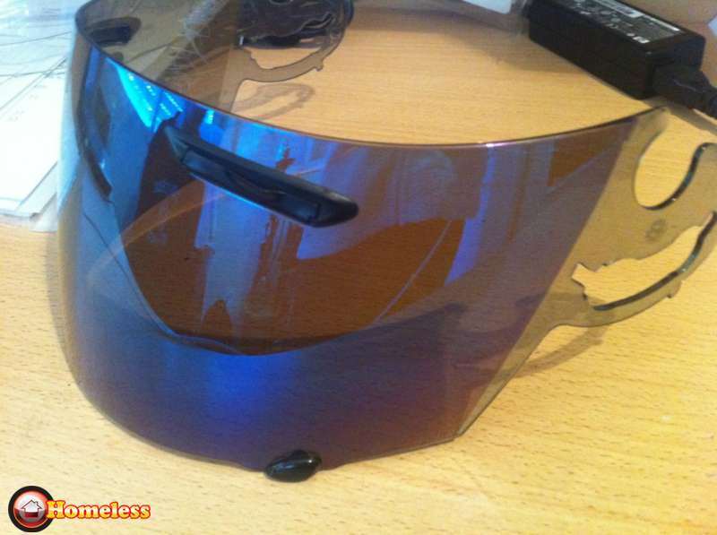 תמונה 1 ,ARAI -משקפיים!שקוף וכחול! אביזרים דו גלגלי קסדות