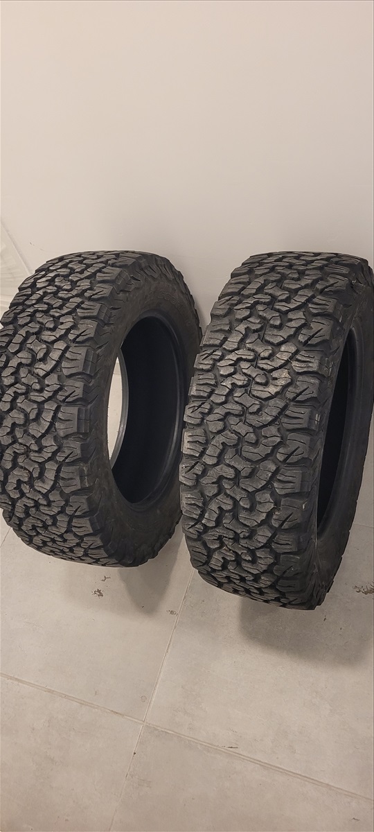 תמונה 1, 2 צמיגי 50/50 BF | אביזרים 4x4 | צמיגים וג`אנטים