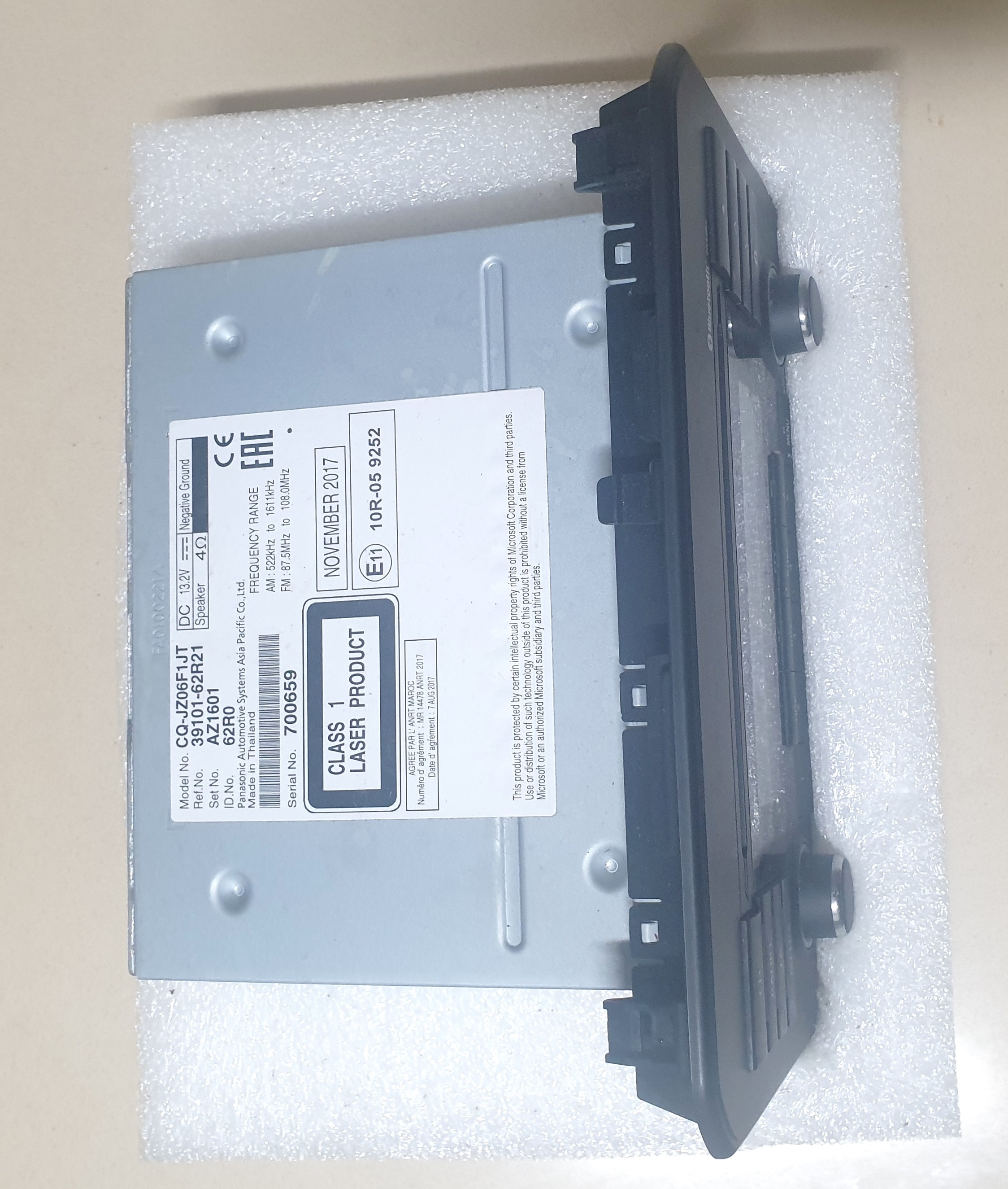 תמונה 2 ,רדיו דיסק סוזוקי איגניס CQ-JZ0 אביזרים פרטיות רמקולים ומערכות 