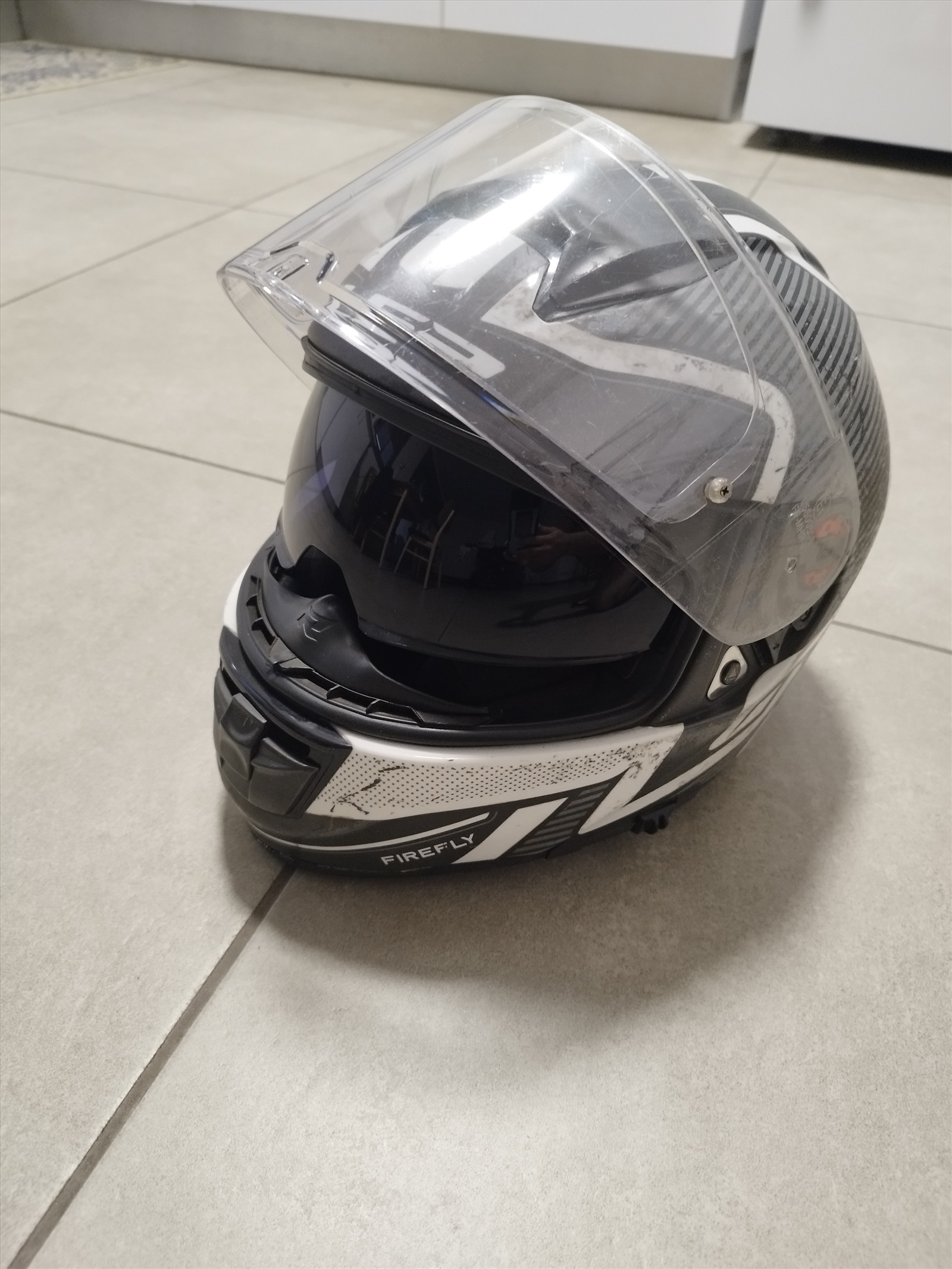 תמונה 3 ,קסדה LS2 Vector EVO Firefly אביזרים דו גלגלי קסדות