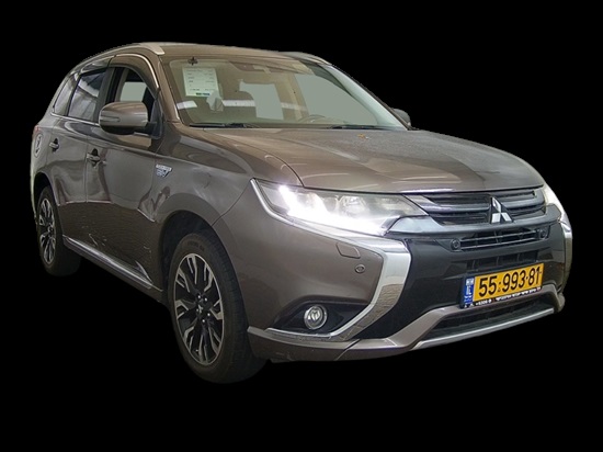 תמונה 2 ,Mitsubishi Outlander Phev LUXURY יד 2 2017 123457 ק"מ