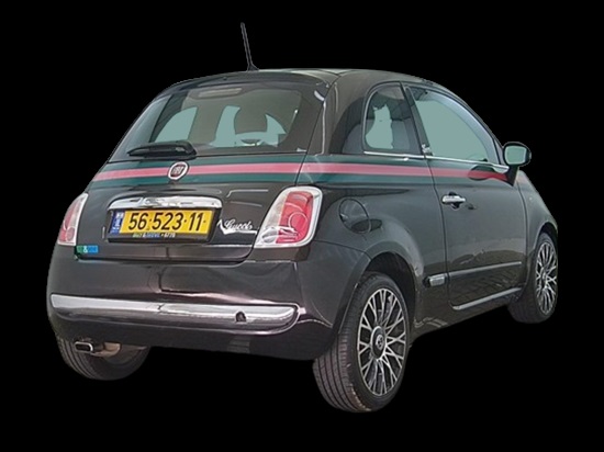 תמונה 3 ,Fiat 500 GUCCI יד 1 2013 29900 ק"מ