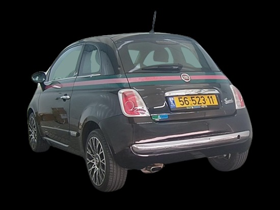 תמונה 4 ,Fiat 500 GUCCI יד 1 2013 29900 ק"מ