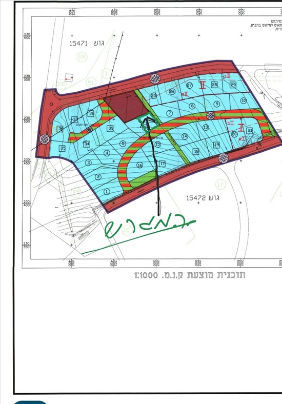 תמונה 1 ,מגרשים למכירה במנחמיה, בסמוך לשכונת עופר, עמק הירדן