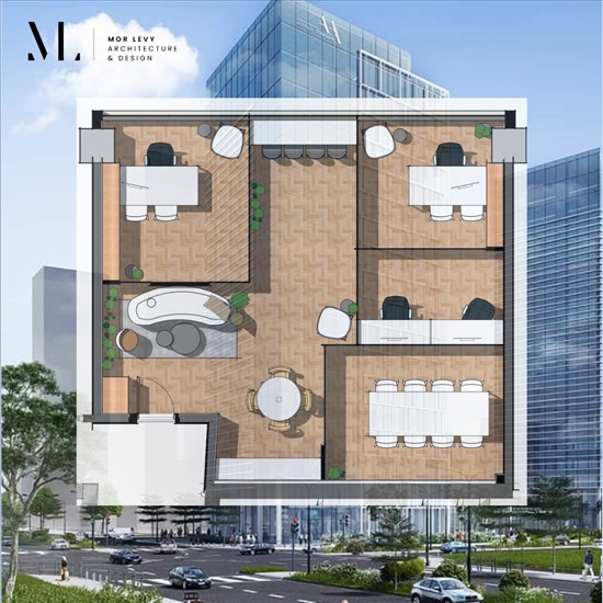 תמונה 1 ,משרדים להשכרה, עמק 5, צריפין בבאר יעקב