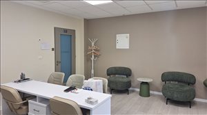 משרדים השכרה בתל אביב יפו הברזל משרד פינתי מואר 116 מר עם מרפסת שמש  