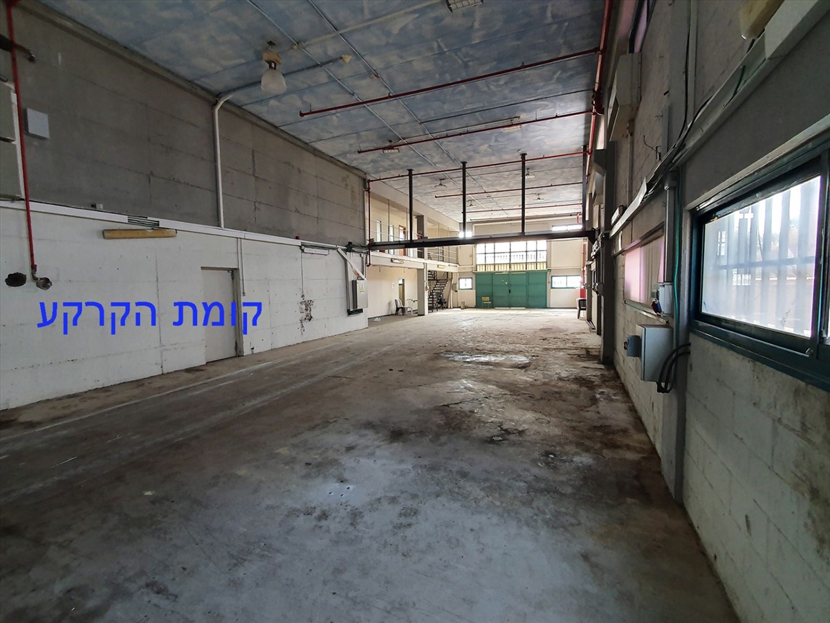 תמונה 1, מחסנים להשכרה, מסחן מדוגם עם נגישות וחצר תפעולית כ700 מר תעשייה עמק חפר