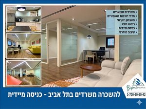 משרדים השכרה בתל אביב יפו הירקון 