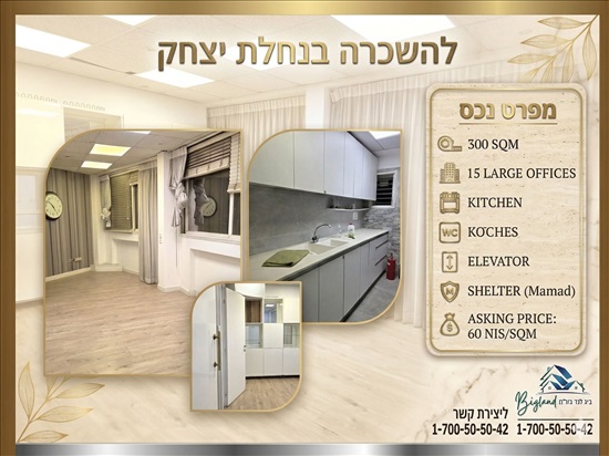 תמונה 1 ,משרדים להשכרה,  נחלת יצחק תל אביב יפו