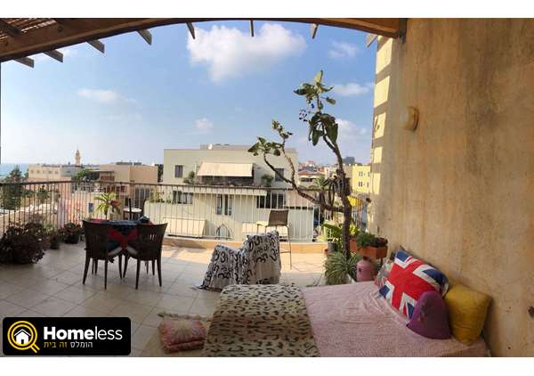 תמונה 1 ,דופלקס 3 חדרים להשכרה בתל אביב יפו קדם עג'מי