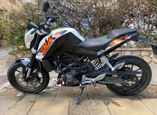 תמונה 2, ק.ט.מ / KTM דיוק 200 יד 2   2017 | 30000 קמ