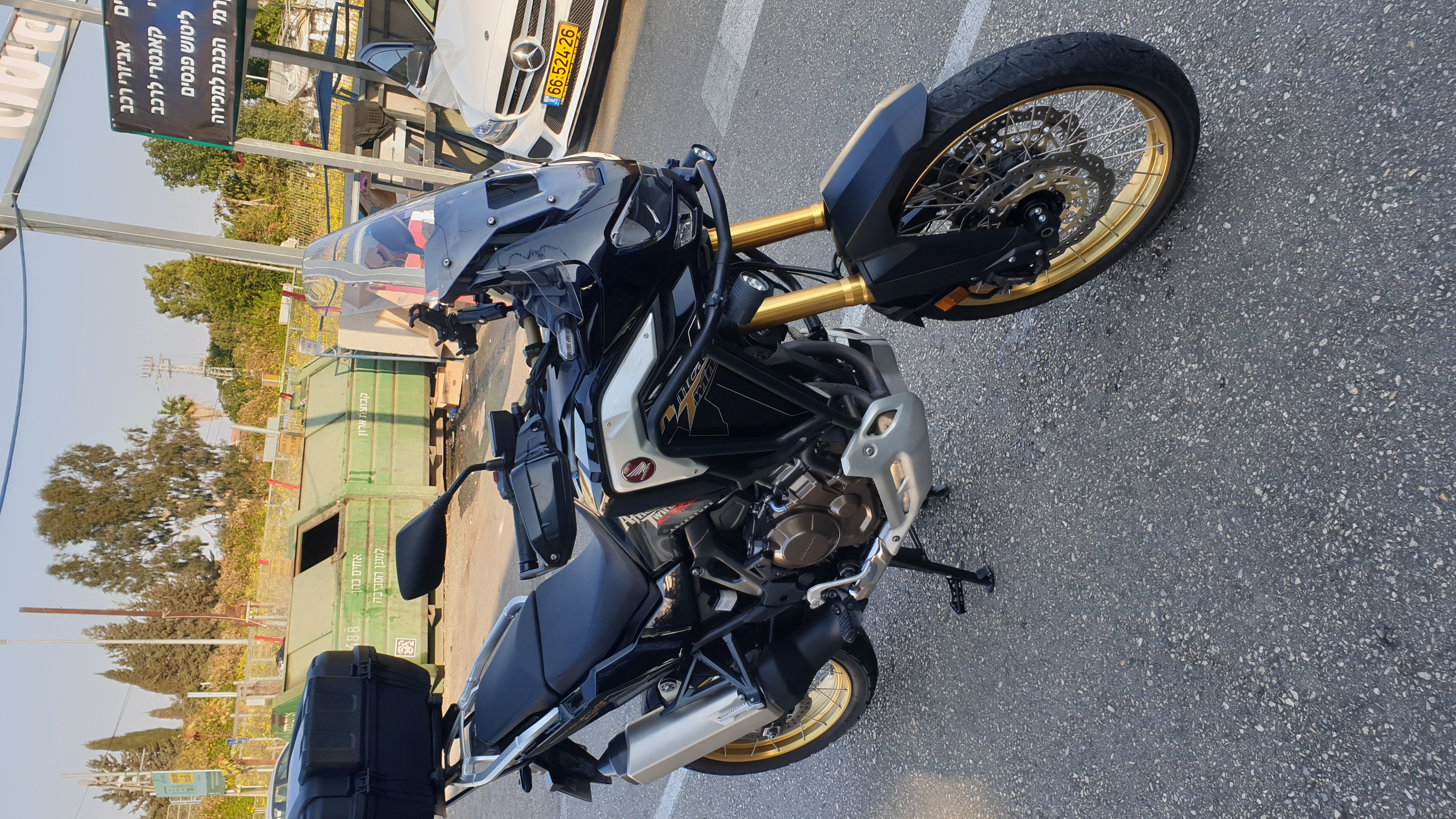 תמונה 4 ,הונדה CRF1000L אפריקה טווין יד 1   2021 17000 ק"מ