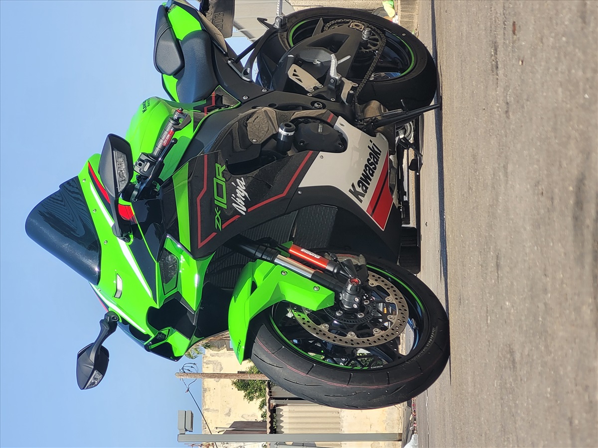 תמונה 1, קוואסאקי ZX-10R Ninja יד 1   2021 | 4800 קמ