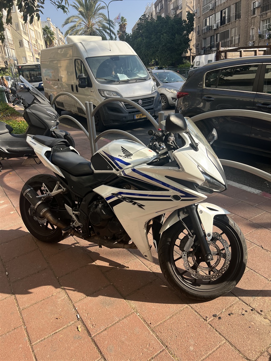 תמונה 1, הונדה CBR 500R יד 3   2017 | 62000 קמ