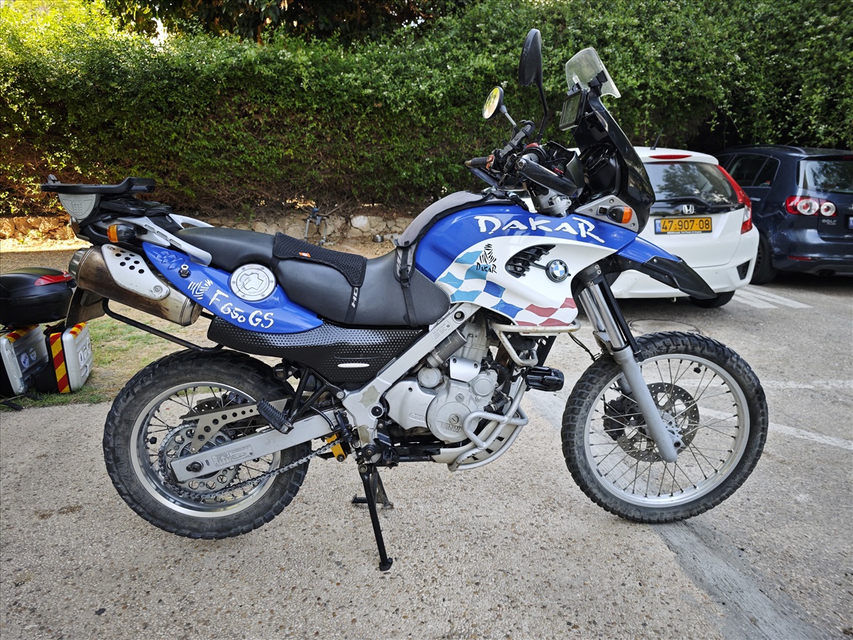 תמונה 1, ב.מ.וו F650GS דקאר יד 7   2002 | 101000 קמ