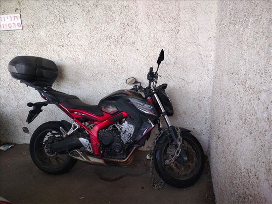 תמונה 1 ,הונדה CB650F יד 2   2017 20000 ק"מ