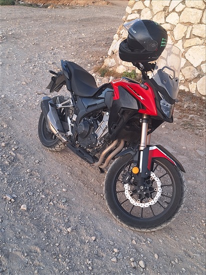 תמונה 1 ,הונדה CB500X יד 1   2024 10000 ק"מ