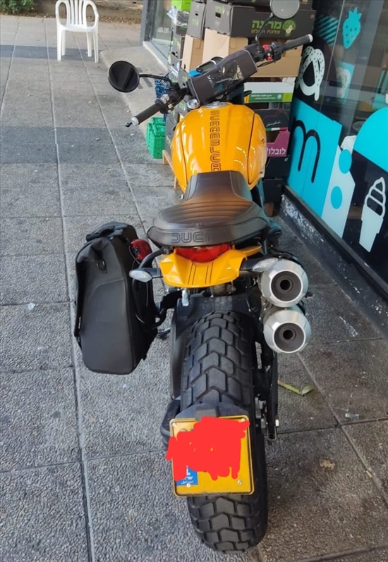 תמונה 3 ,דוקאטי סקרמבל קלאסיק יד 1   2024 3000 ק"מ