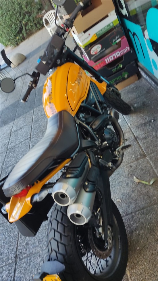 תמונה 4 ,דוקאטי סקרמבל קלאסיק יד 1   2024 3000 ק"מ