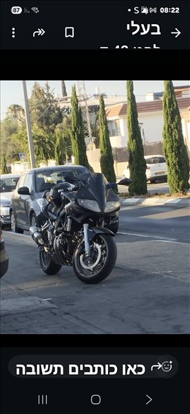 סוזוקי SV 650S 2008 יד 4 