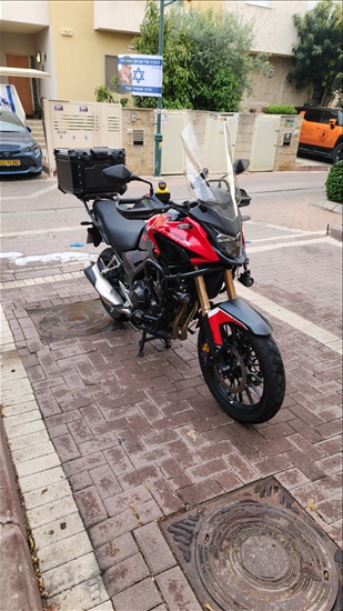 תמונה 4 ,הונדה CB500X יד 1   2024 20300 ק"מ