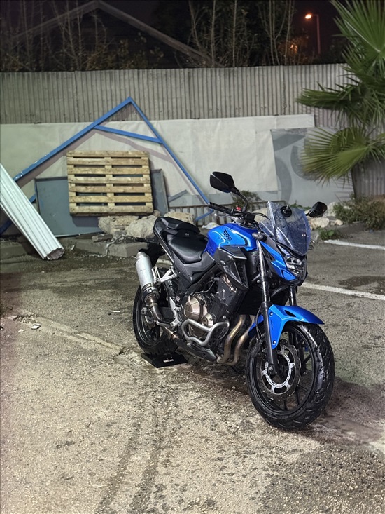 תמונה 4 ,הונדה CB500F יד 5   2021 35000 ק"מ