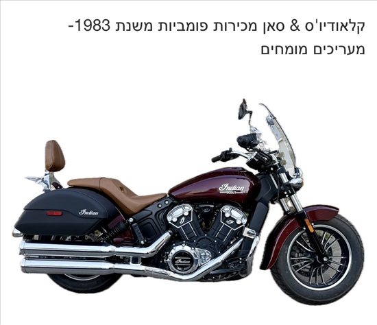 תמונה 1 ,אינדיאן סקאוט יד 1   2023 500 ק"מ