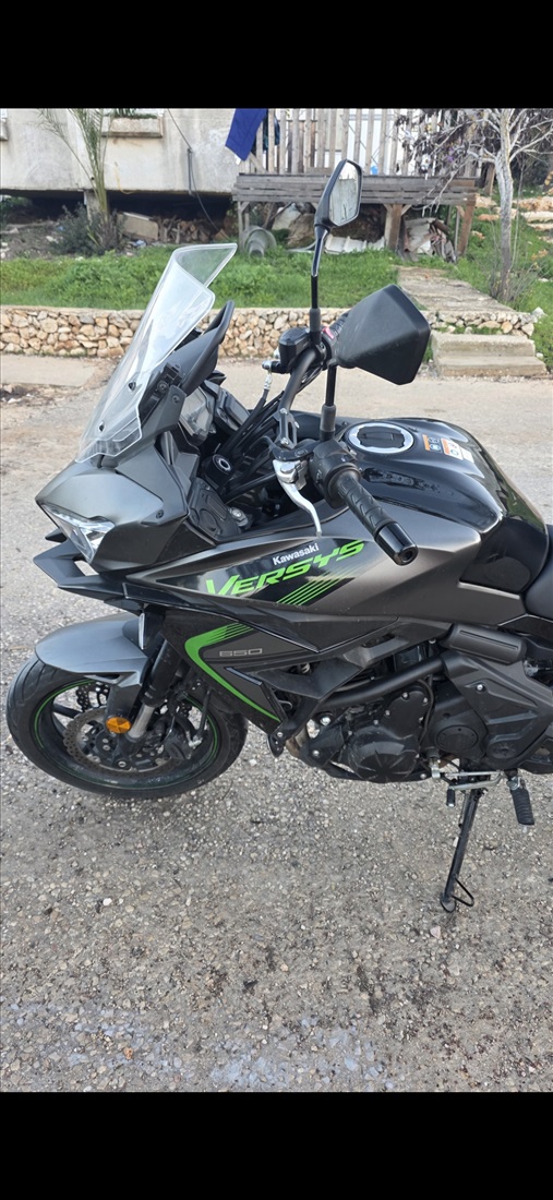 תמונה 1 ,קוואסאקי Versys 650 יד 1   2025 10000 ק"מ