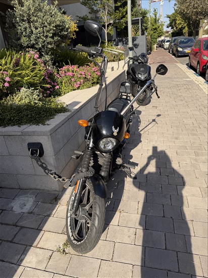 תמונה 3 ,הארלי דייוידסון סטריט בוב יד 1   2015 10500 ק"מ