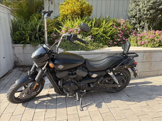תמונה 4 ,הארלי דייוידסון סטריט בוב יד 1   2015 10500 ק"מ