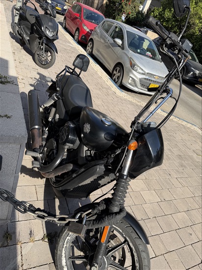 תמונה 6 ,הארלי דייוידסון סטריט בוב יד 1   2015 10500 ק"מ
