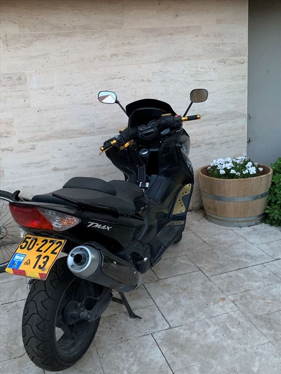 ימאהה T-Max 500 Black 2012 יד 3