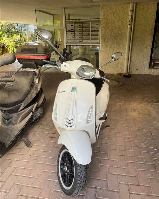 תמונה 2 ,פיאג`ו וספה ספרינט 125 יד 2   2018 47000 ק"מ