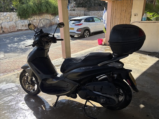 תמונה 4 ,פיאג`ו בוורלי 350 יד 1   2017 440000 ק"מ