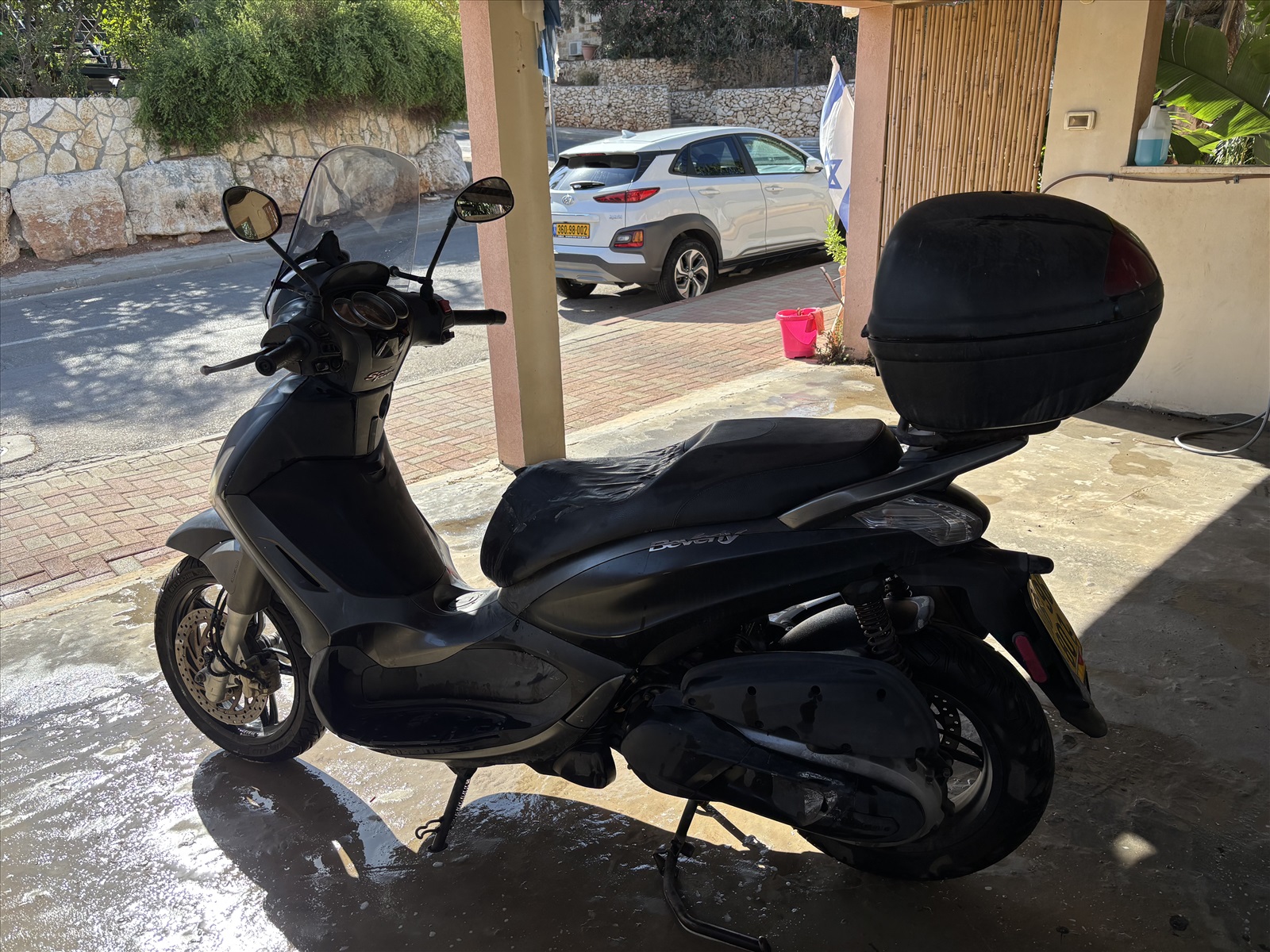 תמונה 4, פיאג`ו בוורלי 350 יד 1   2017 | 440000 קמ