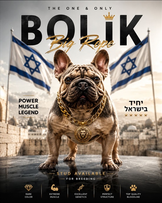 תמונה 9 ,כלבים בולדוג צרפתי   סבסטיאן למכירה בחיפה