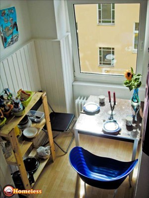 דירת סטודיו להשכרה 1.5 חדרים ב Kreutzberg/Nuekoln 