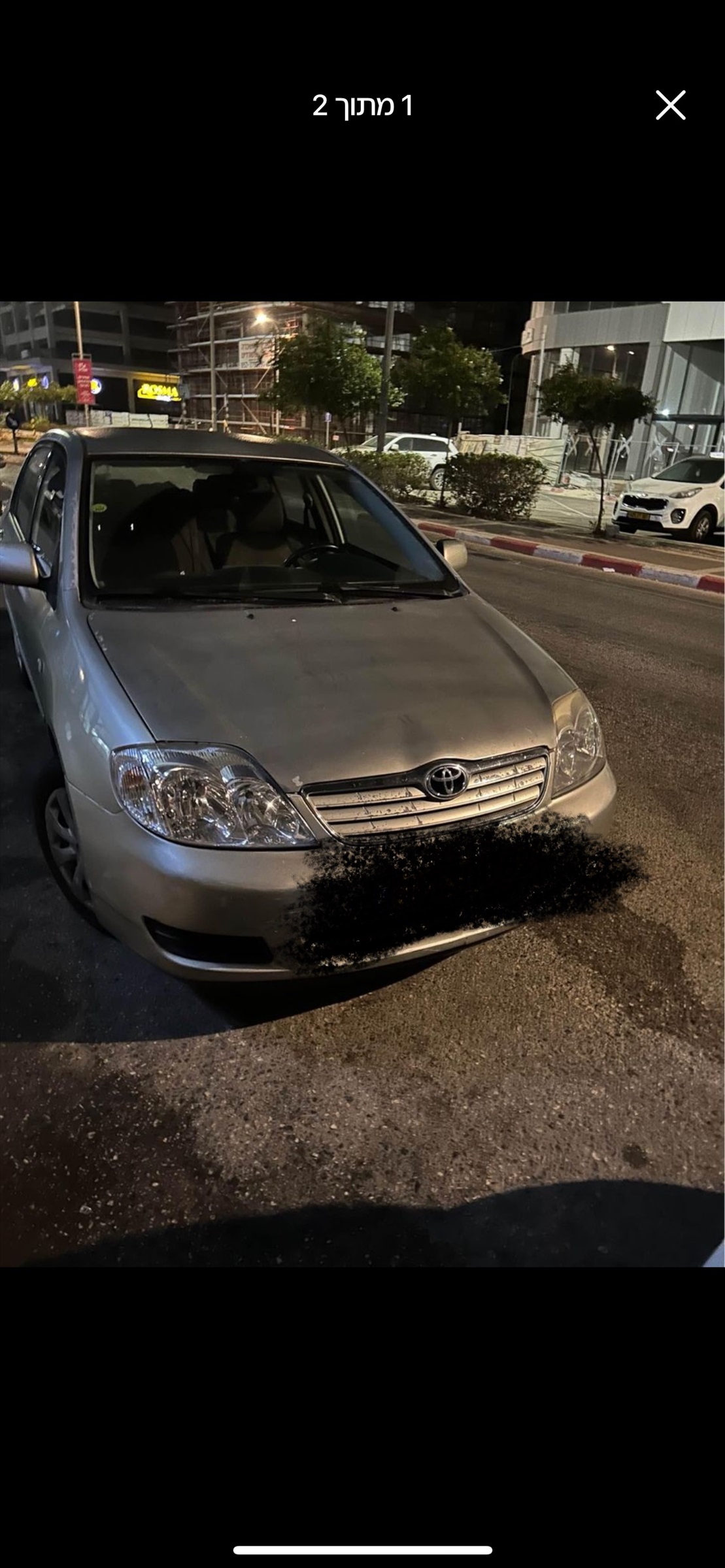 תמונה 1, טויוטה קורולה יד 2 2007 | 105000 קמ