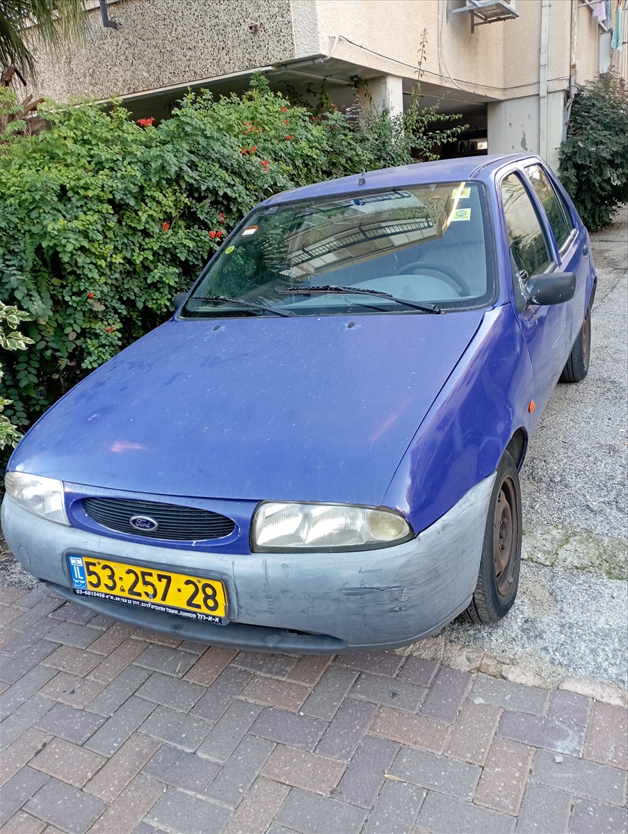 תמונה 1, פורד פיאסטה יד 3 1998 | 240000 קמ