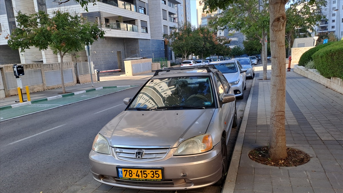 תמונה 1, הונדה סיוויק סדאן יד 2 2002 | 420000 קמ