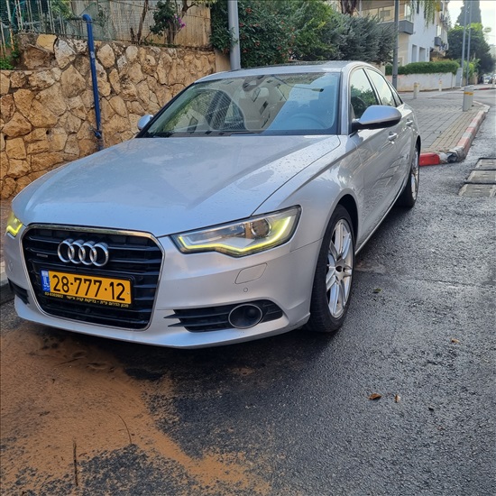 תמונה 2 ,אאודי A6 יד 3 2013 188000 ק"מ