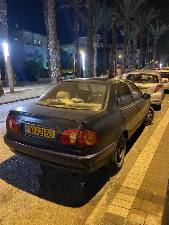 תמונה 2, טויוטה קורולה יד 1 2002 | 167000 קמ