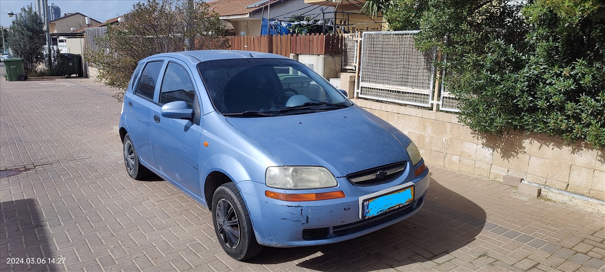 תמונה 1, שברולט אוואו יד 3 2004 | 200000 קמ