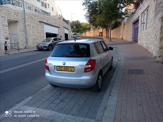 תמונה 2, סקודה פאביה יד 3 2013 | 165000 קמ