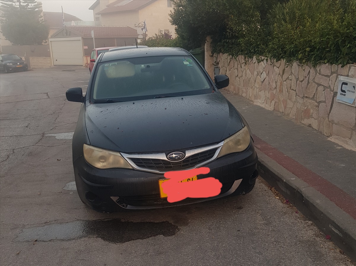 תמונה 1, סובארו B3 יד 1 2008 | 186000 קמ